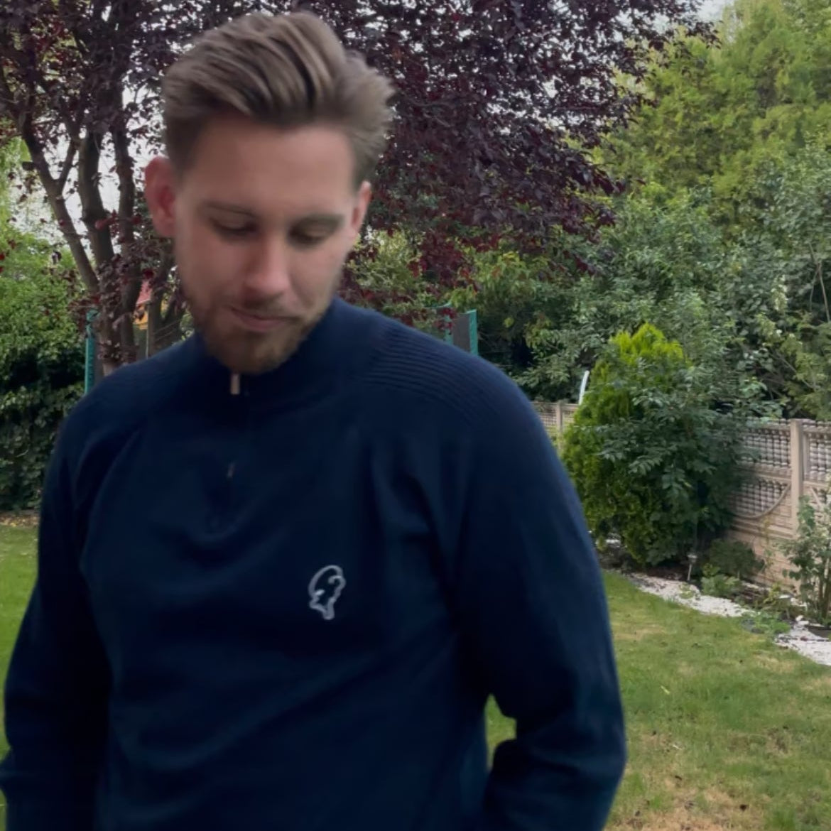 Halfzip sweater